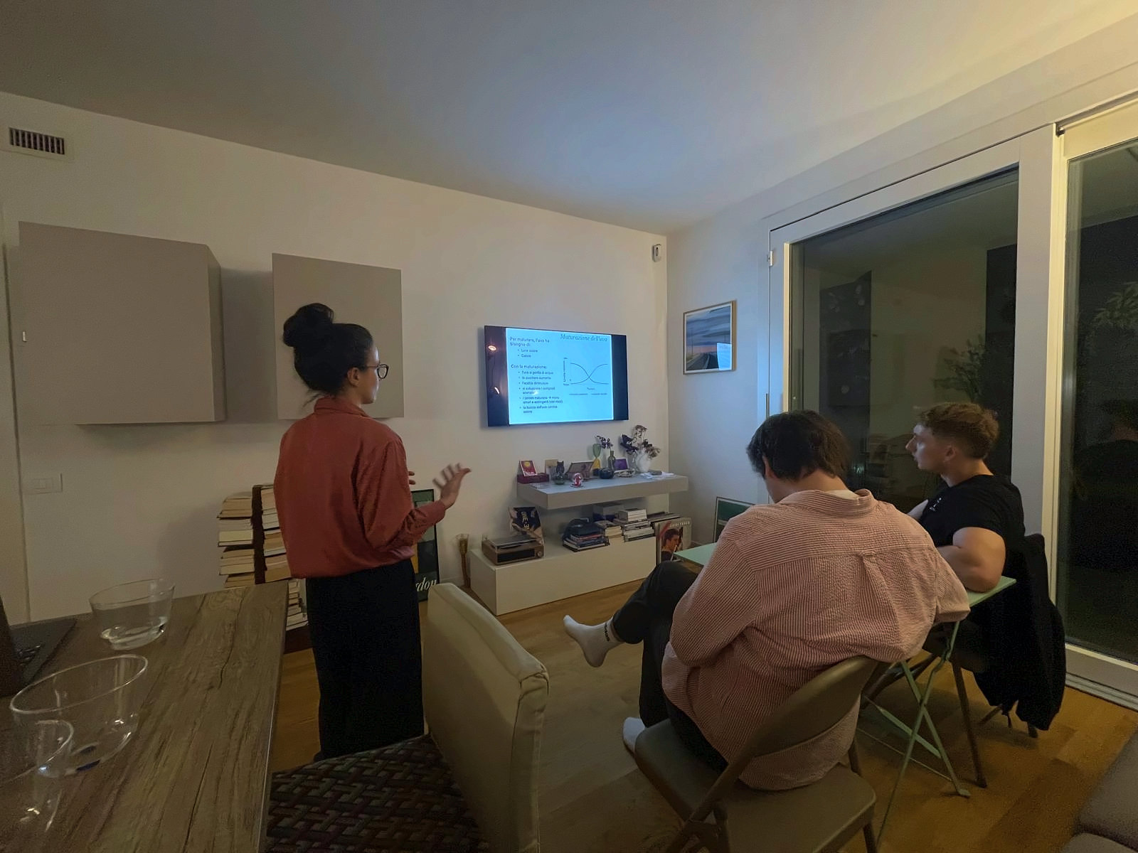 Lezione sul vino in casa